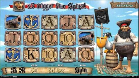 pirates millions slot